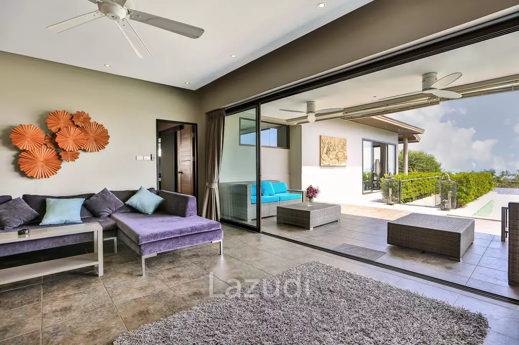 Prime Lamai 4-Bedroom Pool Villa Just 500m from the Beach