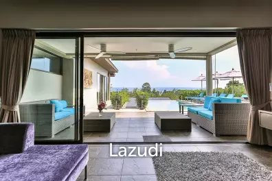 Prime Lamai 4-Bedroom Pool Villa Just 500m from the Beach
