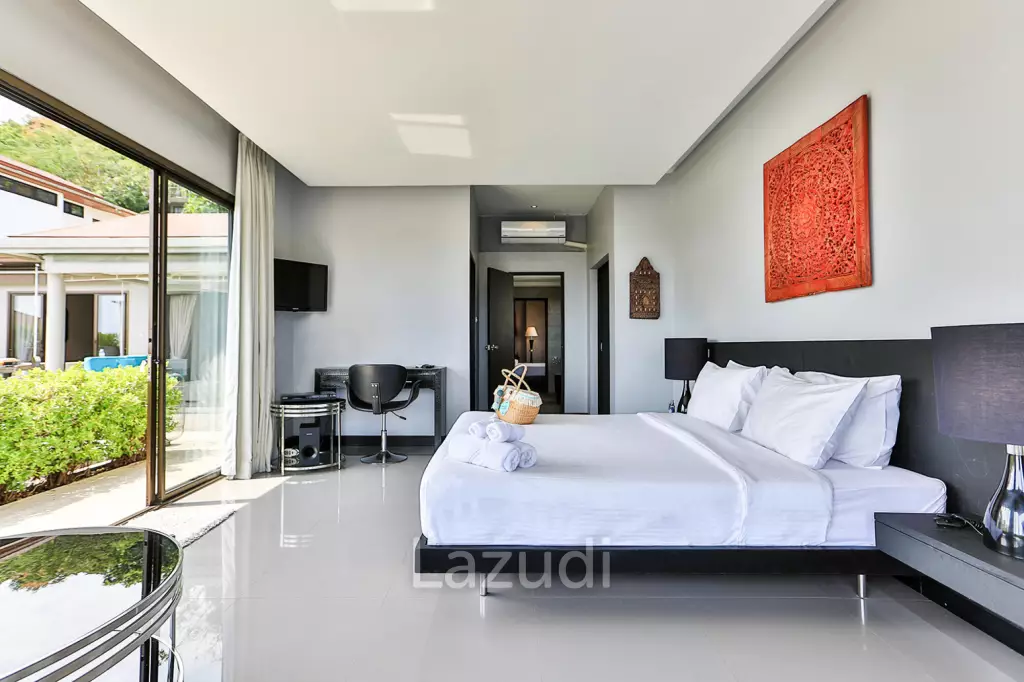 Prime Lamai 4-Bedroom Pool Villa Just 500m from the Beach