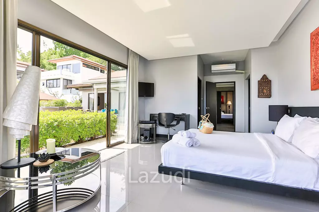 Prime Lamai 4-Bedroom Pool Villa Just 500m from the Beach