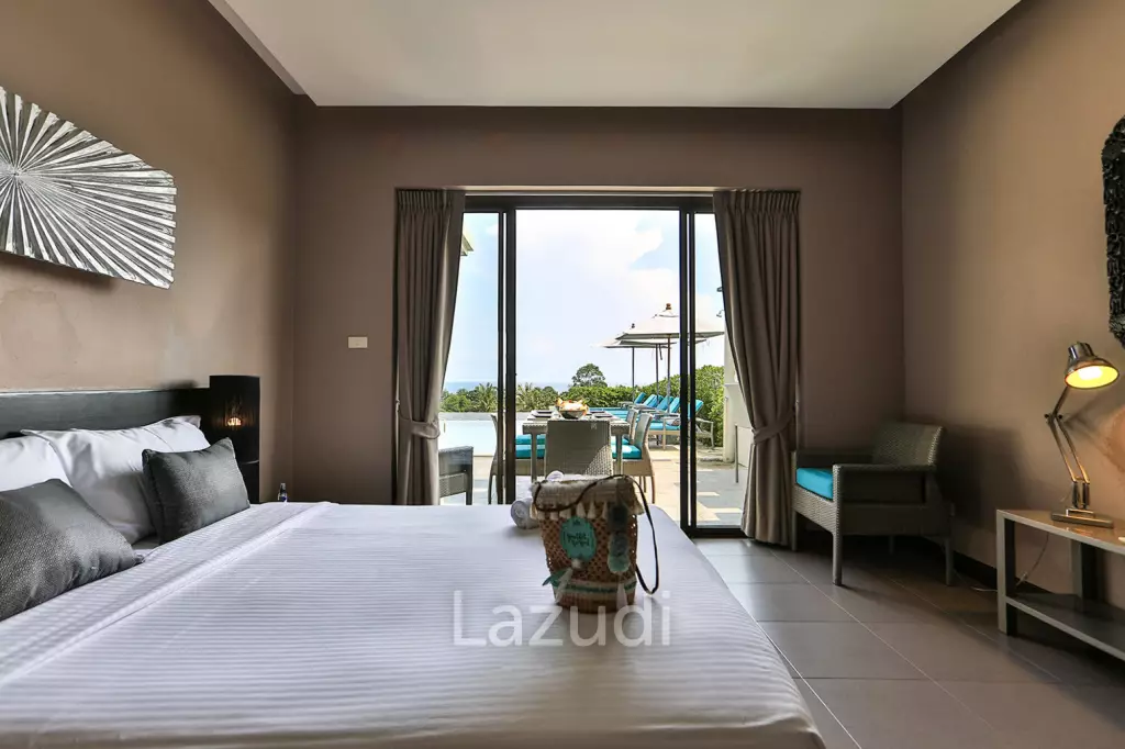 Prime Lamai 4-Bedroom Pool Villa Just 500m from the Beach