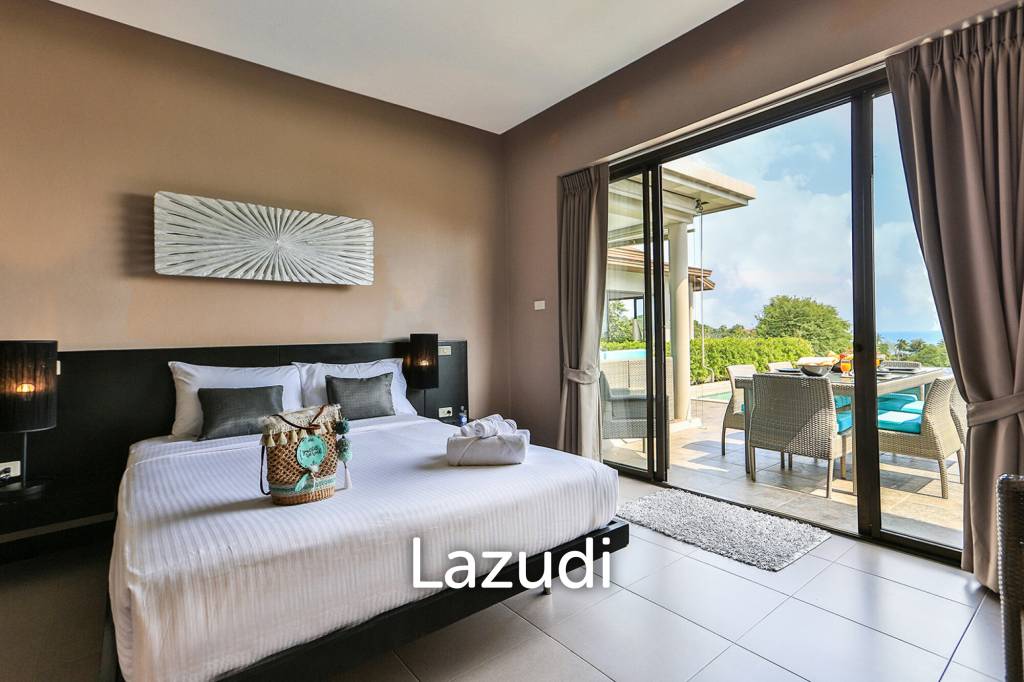 Prime Lamai 4-Bedroom Pool Villa Just 500m from the Beach