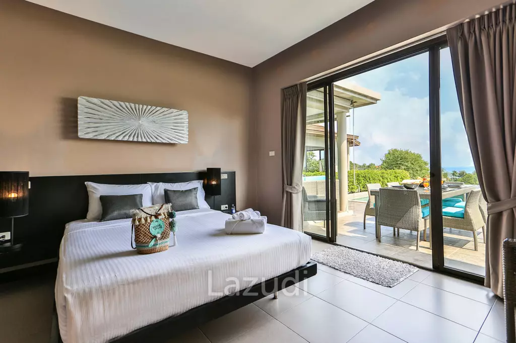 Prime Lamai 4-Bedroom Pool Villa Just 500m from the Beach