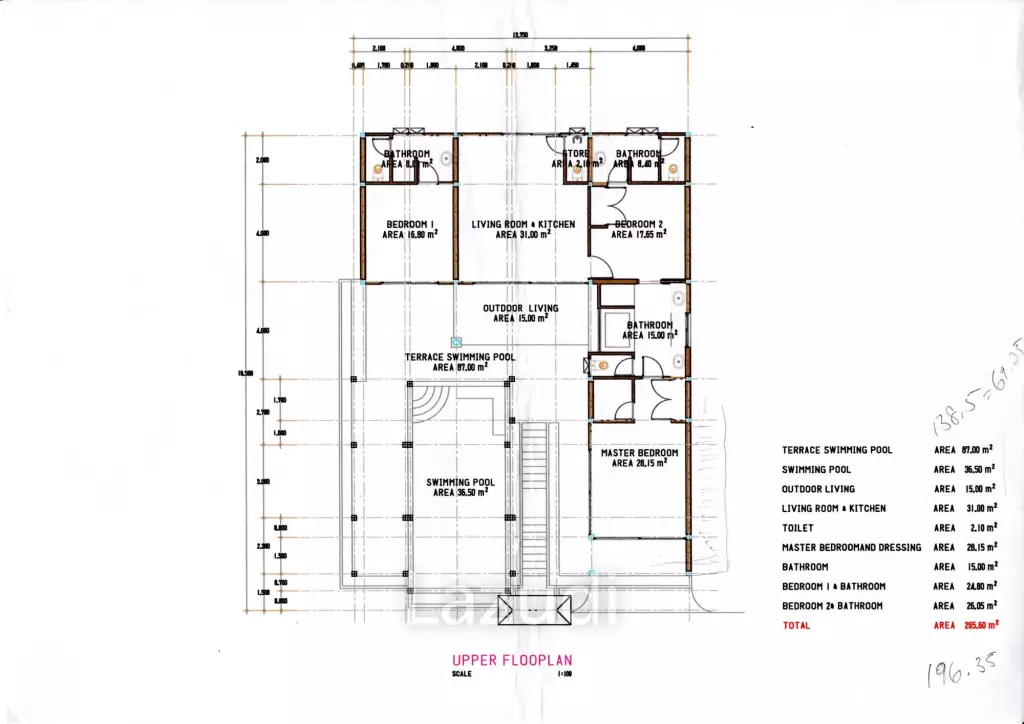 Prime Lamai 4-Bedroom Pool Villa Just 500m from the Beach