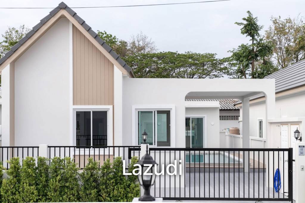 142 sqm modern pool villa in Hua Hin freehold