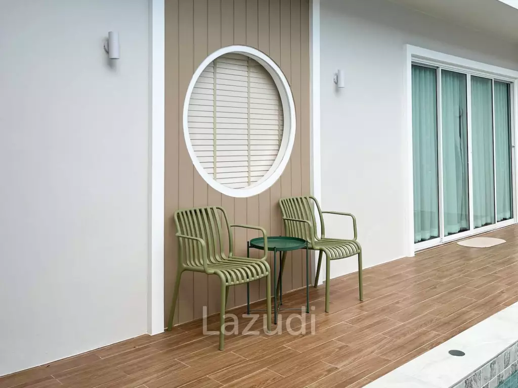 142 sqm modern pool villa in Hua Hin freehold