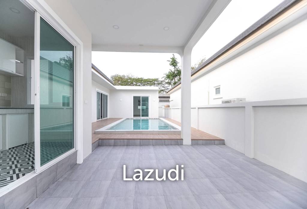 142 sqm modern pool villa in Hua Hin freehold