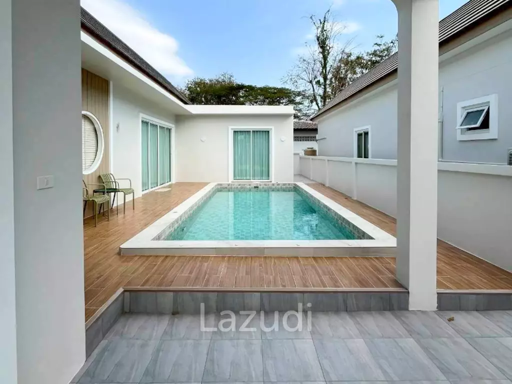 142 sqm modern pool villa in Hua Hin freehold