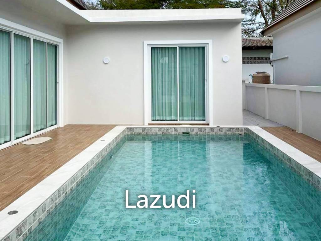 142 sqm modern pool villa in Hua Hin freehold
