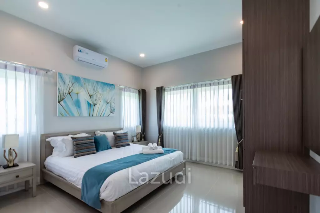 128 sqm modern 3 bedroom villa in Emerald Valley Hua Hin - Type A