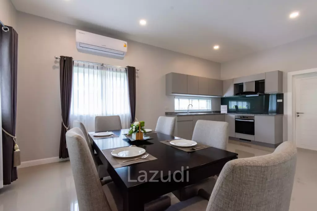 170 sqm modern 3 bedroom villa in Emerald Valley Hua Hin Thap Tai - Type B