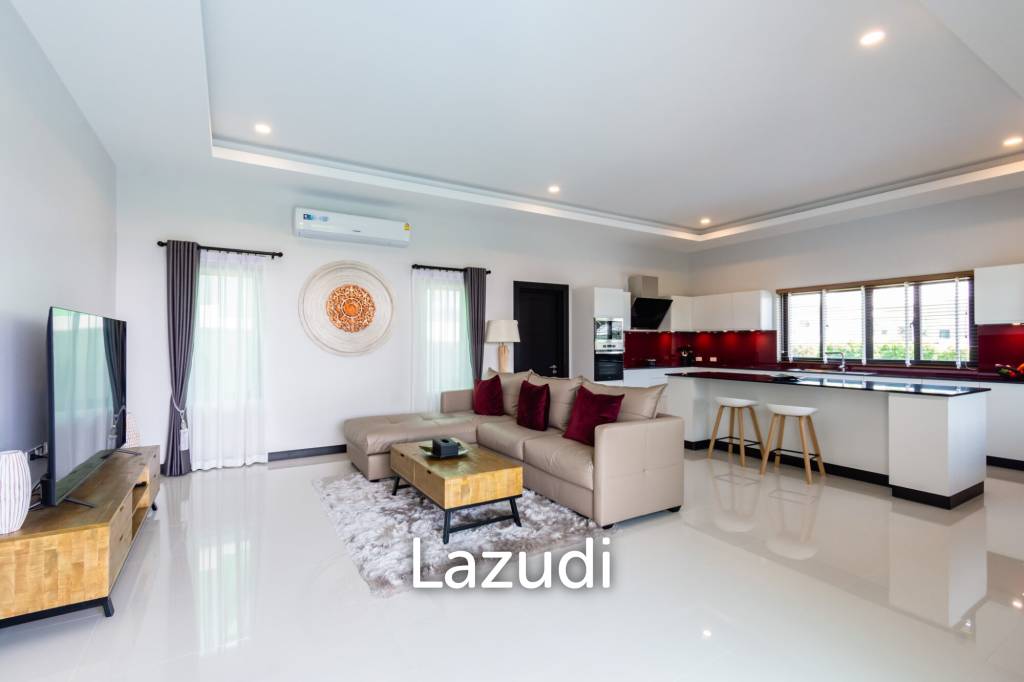 210 sqm pool villa in Emerald Valley Hua Hin Thap Tai - Type C