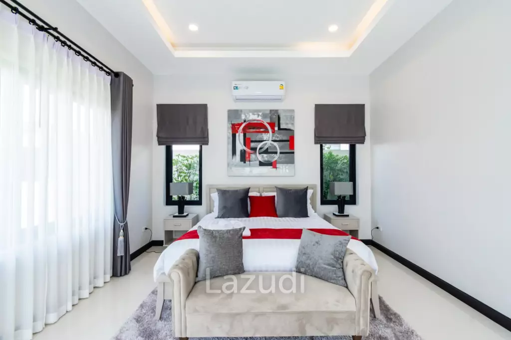 210 sqm pool villa in Emerald Valley Hua Hin Thap Tai - Type C
