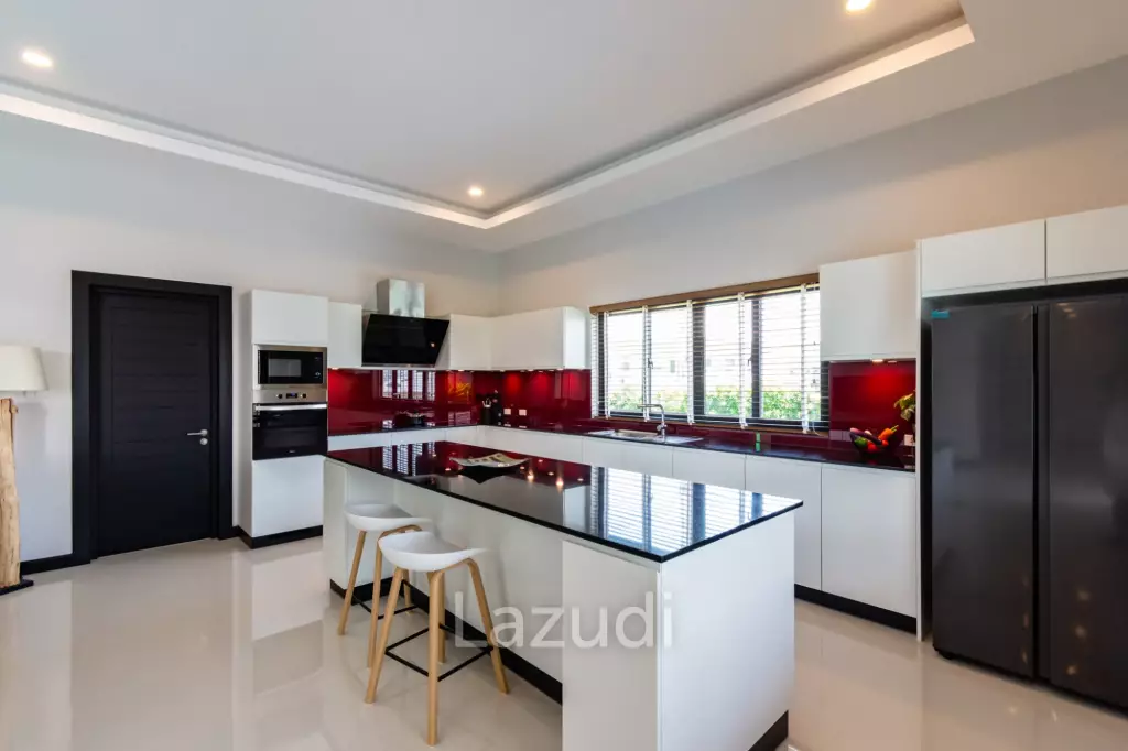 210 sqm pool villa in Emerald Valley Hua Hin Thap Tai - Type C