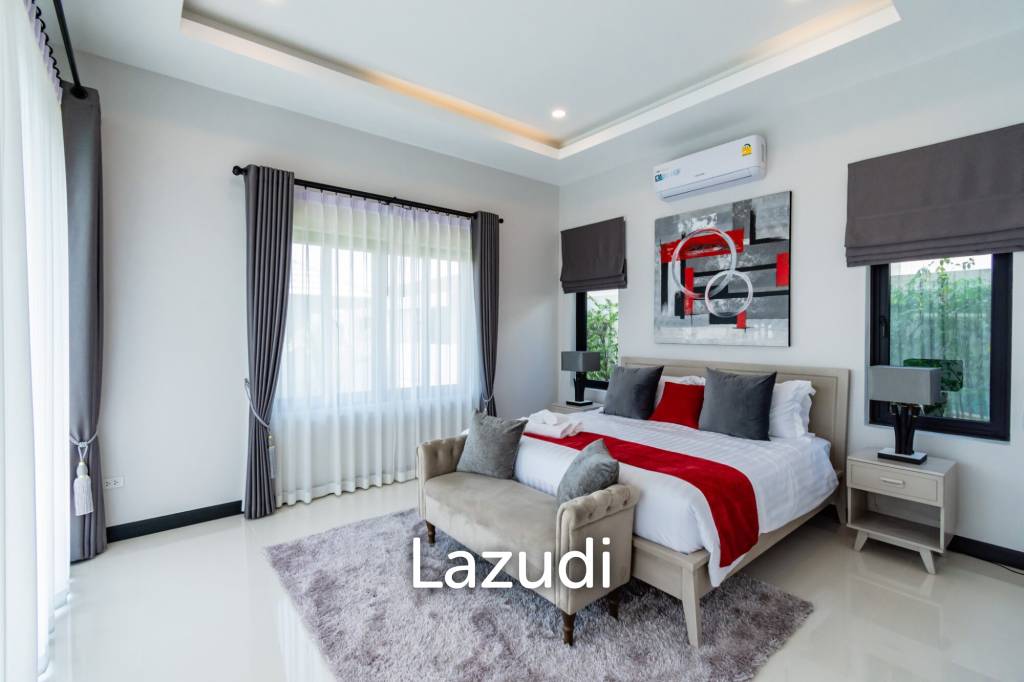 210 sqm pool villa in Emerald Valley Hua Hin Thap Tai - Type C