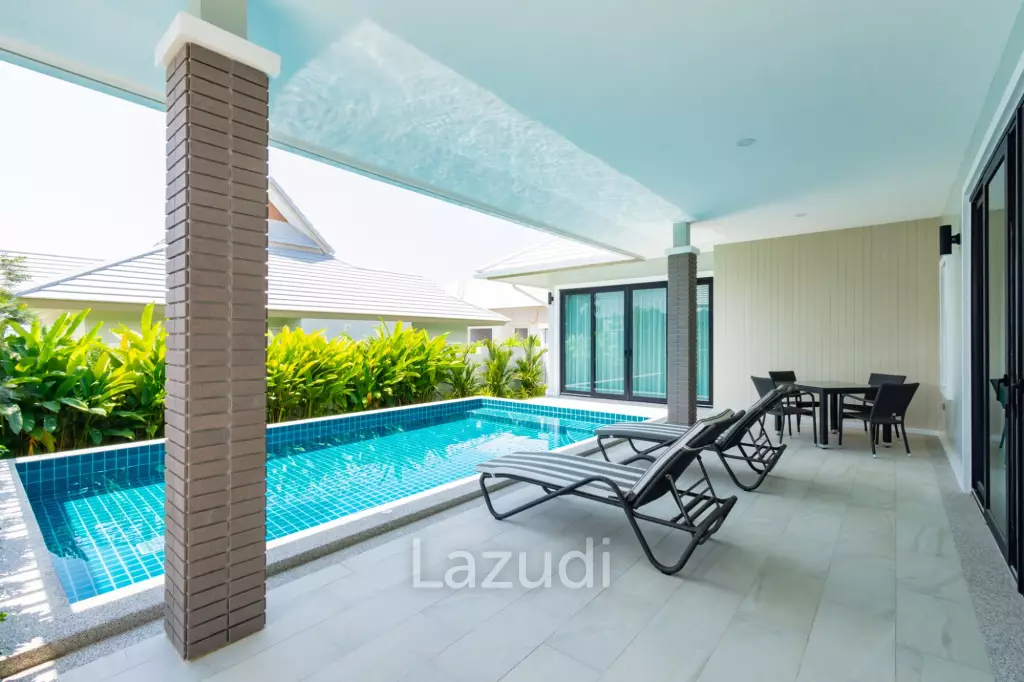210 sqm pool villa in Emerald Valley Hua Hin Thap Tai - Type C