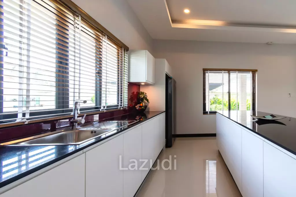 210 sqm pool villa in Emerald Valley Hua Hin Thap Tai - Type C