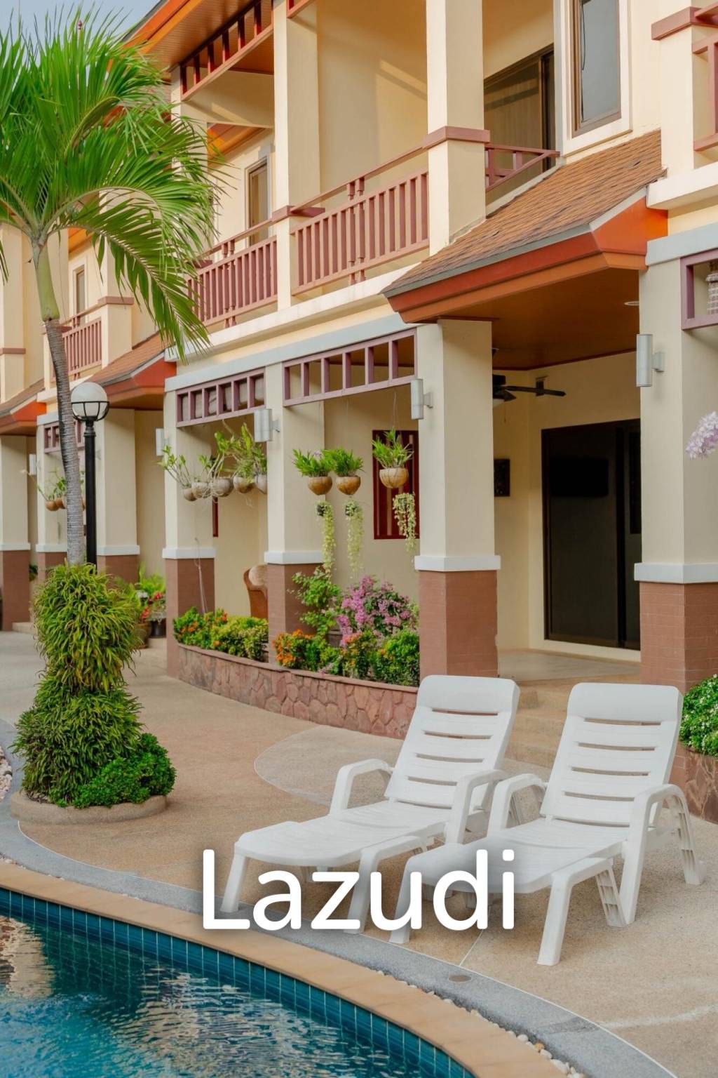 3-Br Poolside Townhouse in Thai Paradise South Cha-Am