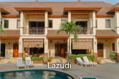 3-Br Poolside Townhouse in Thai Paradise South Cha-Am