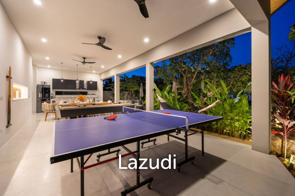 Stunning 4-Bedroom Tropical Villa with Family Entertainment Facilities - Near Fisherman’s Village
