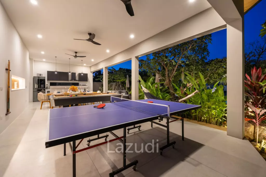Stunning 4-Bedroom Tropical Villa with Family Entertainment Facilities - Near Fisherman’s Village