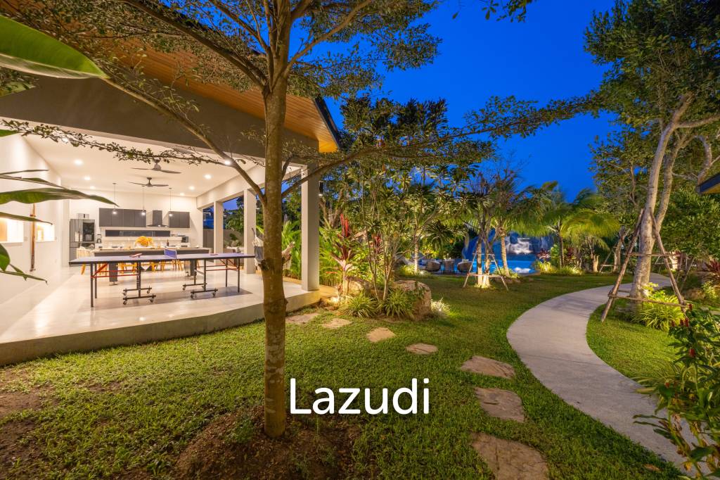 Stunning 4-Bedroom Tropical Villa with Family Entertainment Facilities - Near Fisherman’s Village