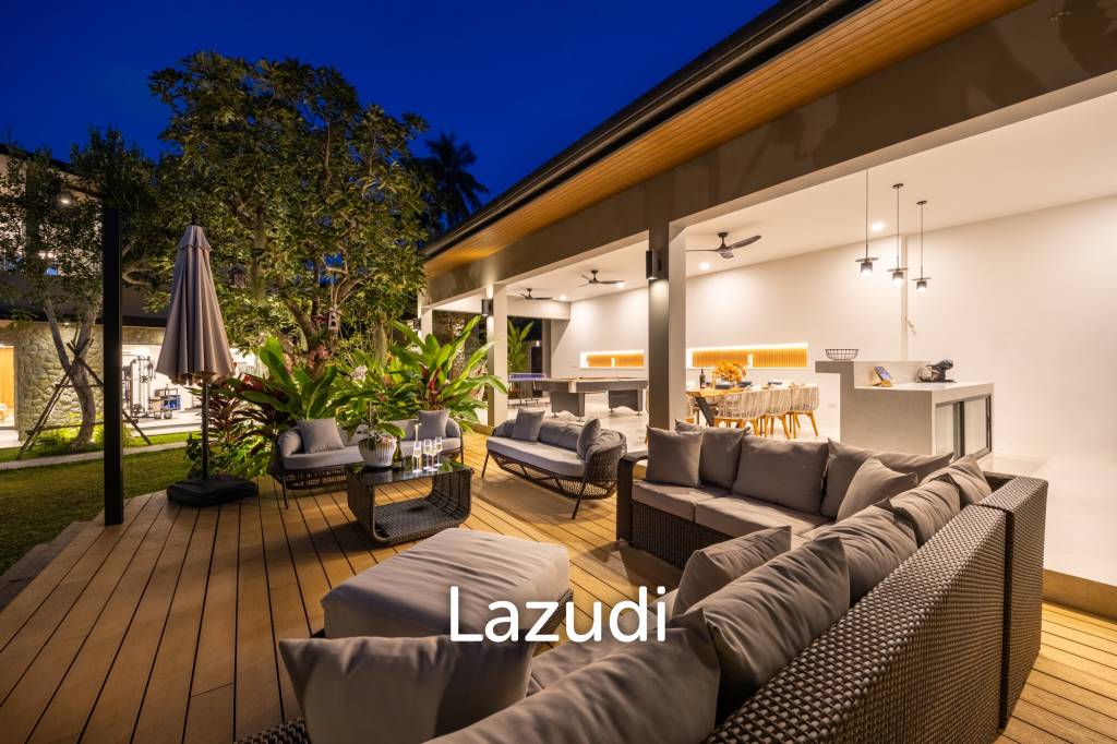 Stunning 4-Bedroom Tropical Villa with Family Entertainment Facilities - Near Fisherman’s Village