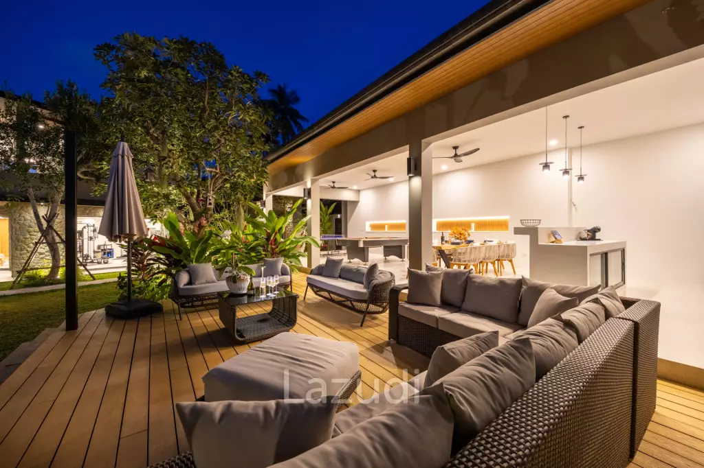Stunning 4-Bedroom Tropical Villa with Family Entertainment Facilities - Near Fisherman’s Village
