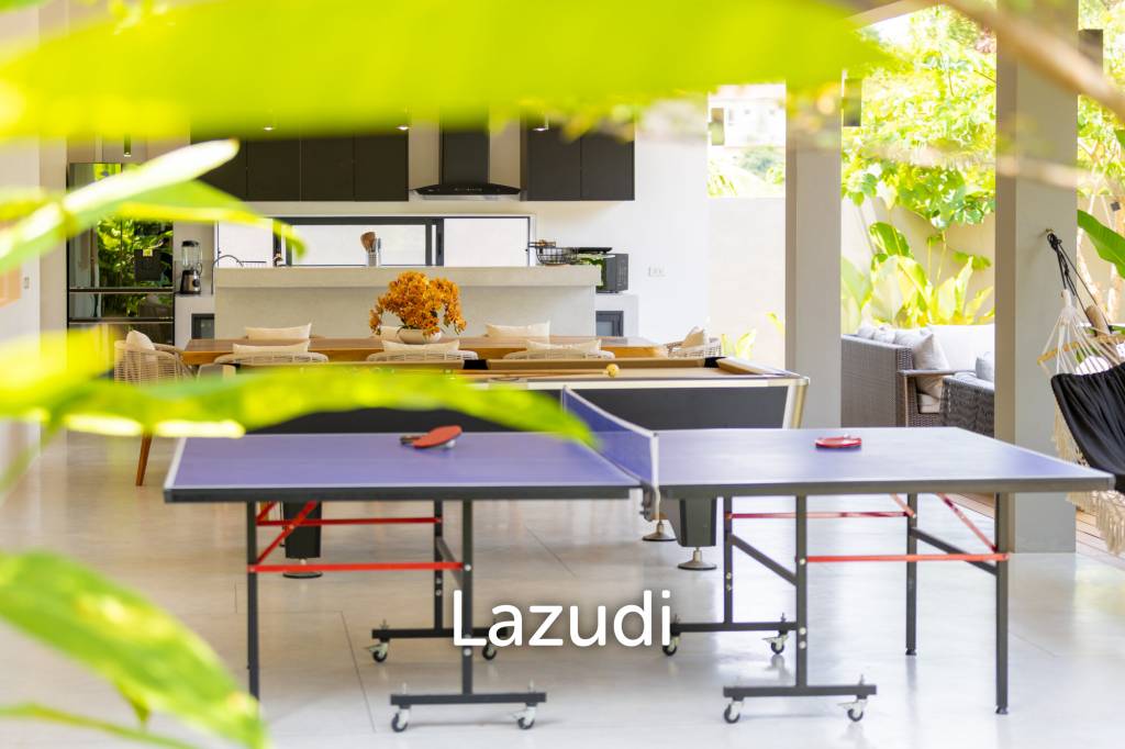 Stunning 4-Bedroom Tropical Villa with Family Entertainment Facilities - Near Fisherman’s Village