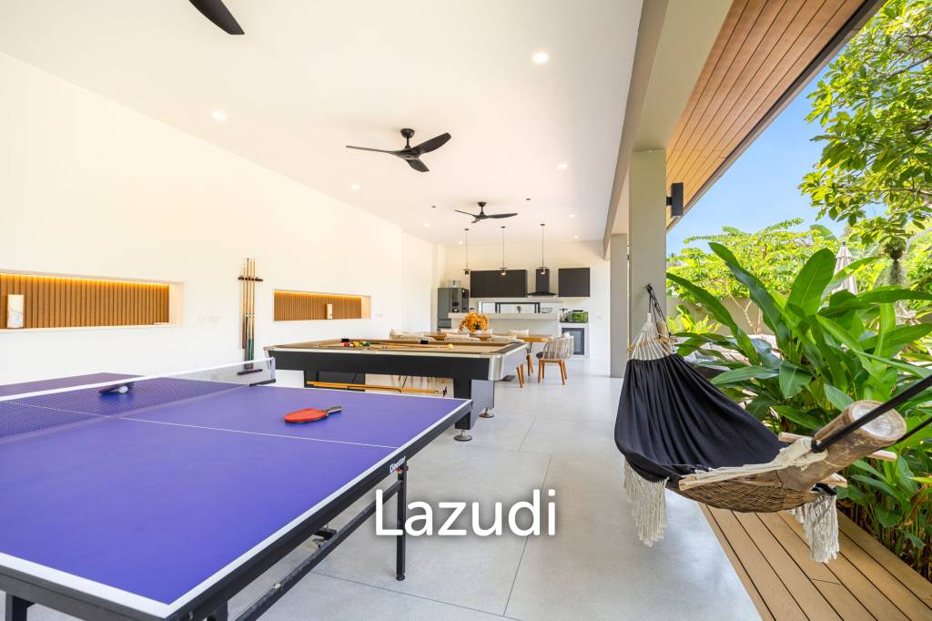 Stunning 4-Bedroom Tropical Villa with Family Entertainment Facilities - Near Fisherman’s Village