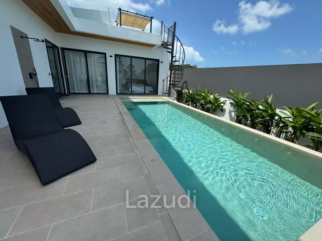 Modern 3-Bedroom Pool Villa in Prime Bo Phut Location
