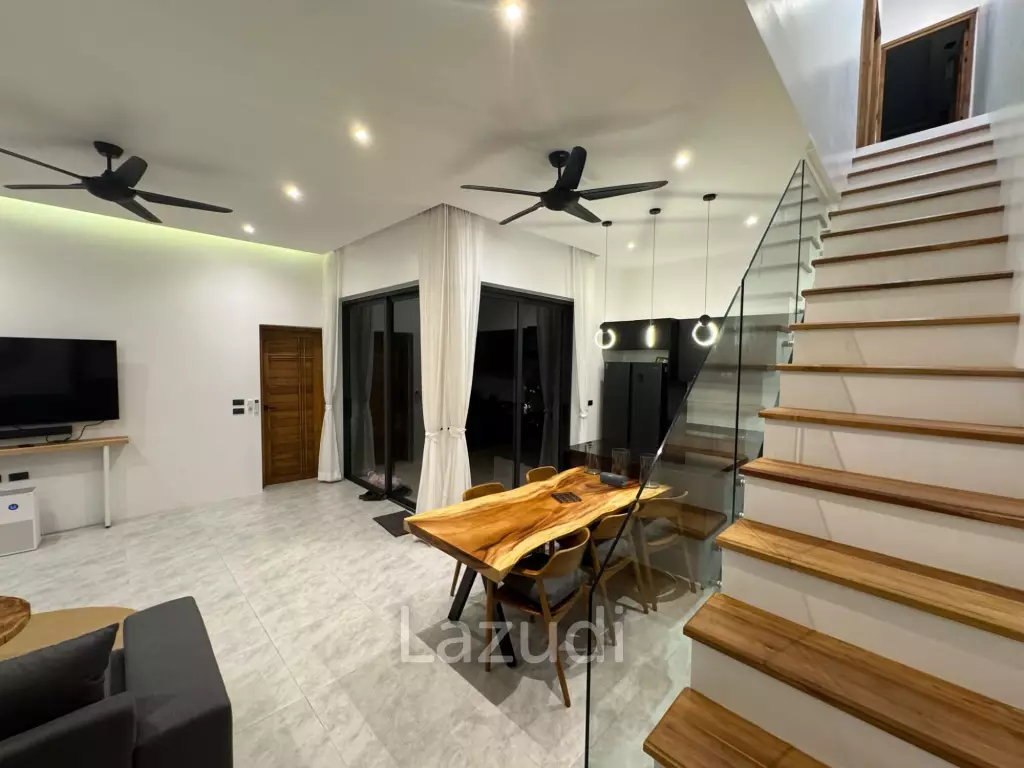 Modern 3-Bedroom Pool Villa in Prime Bo Phut Location