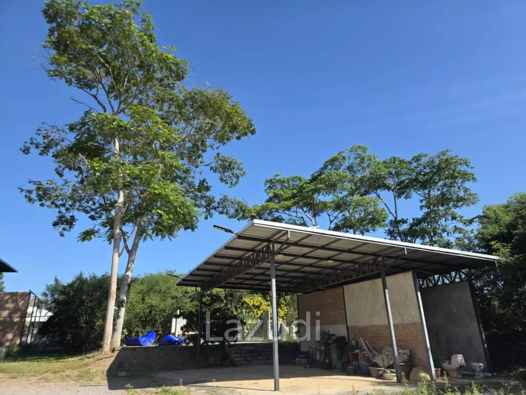 Massive 14-Rai Prime Land with House in Sattahip