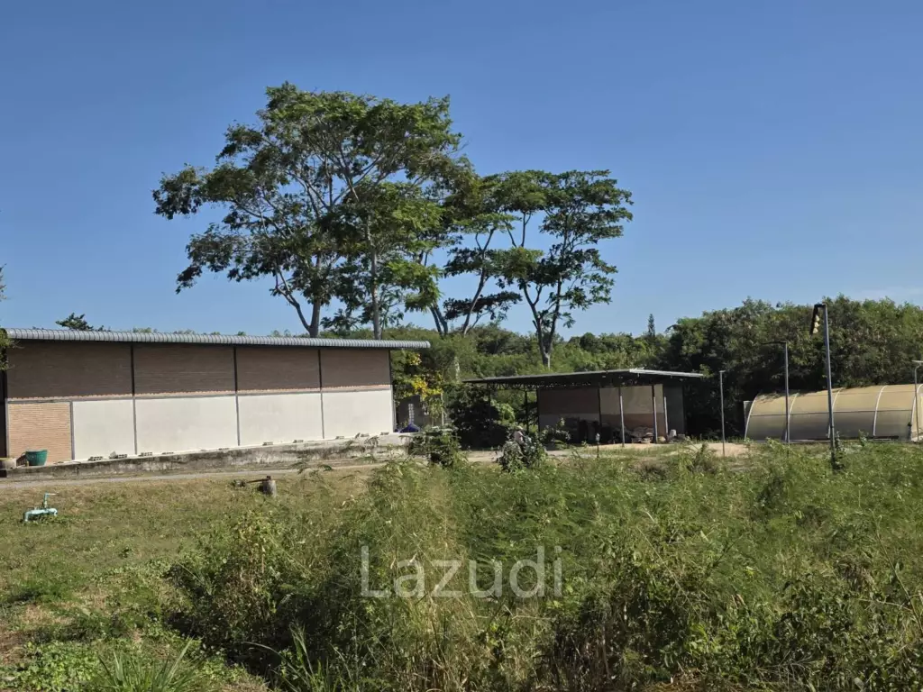 Massive 14-Rai Prime Land with House in Sattahip