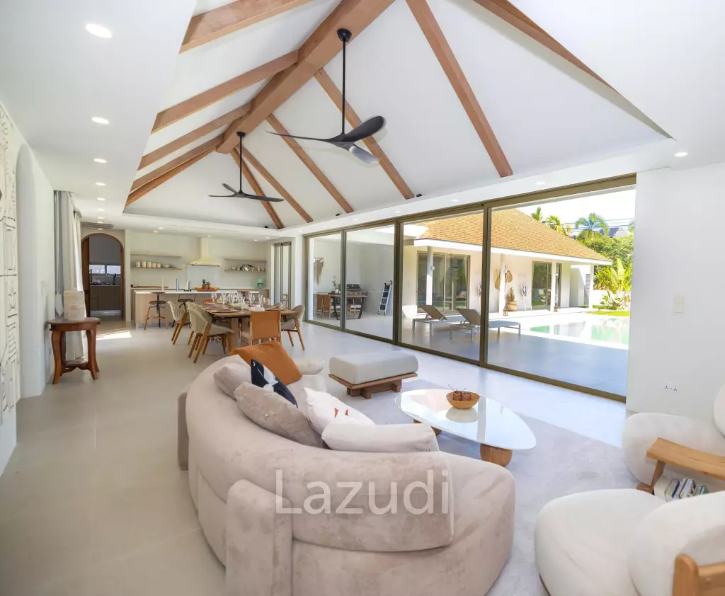 Modern 5-Bedroom Tropical Pool Villa for Sale in Cherng Talay
