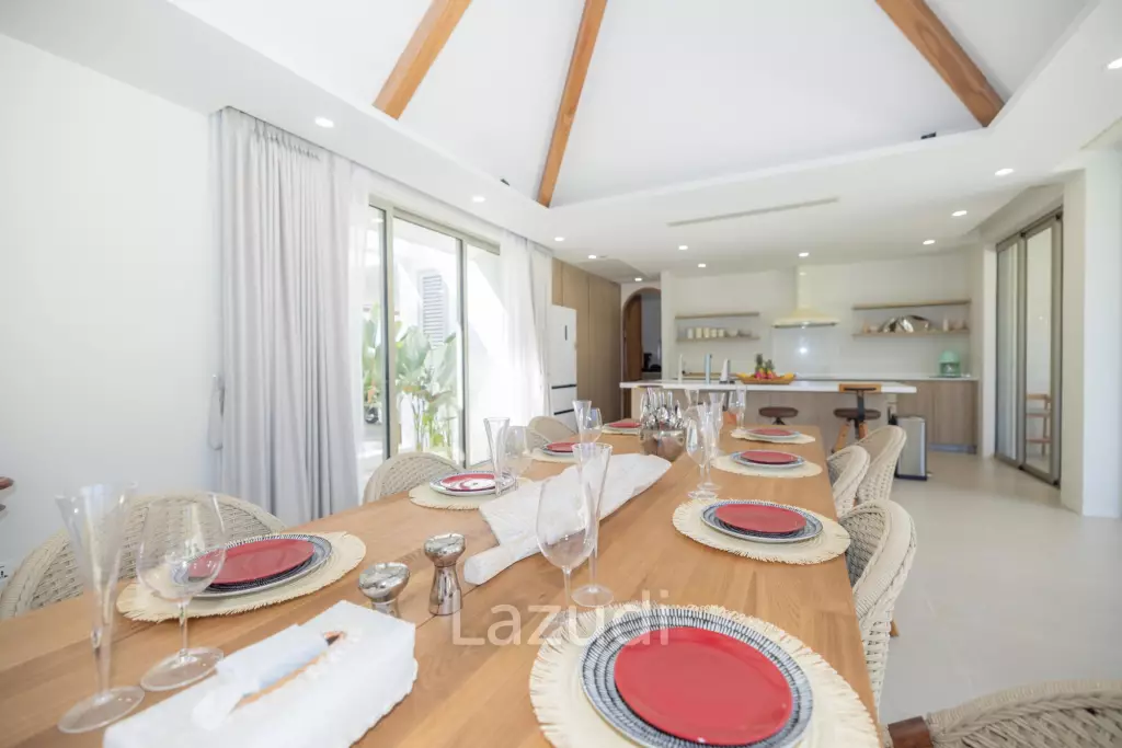Modern 5-Bedroom Tropical Pool Villa for Sale in Cherng Talay