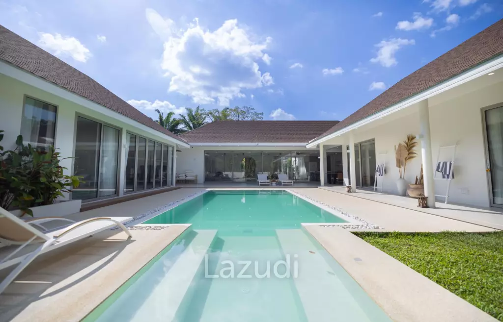 Modern 5-Bedroom Tropical Pool Villa for Sale in Cherng Talay