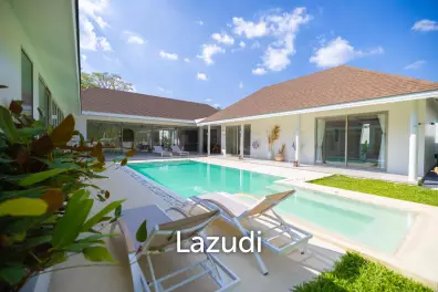 Modern 5-Bedroom Tropical Pool Villa for Sale in Cherng Talay