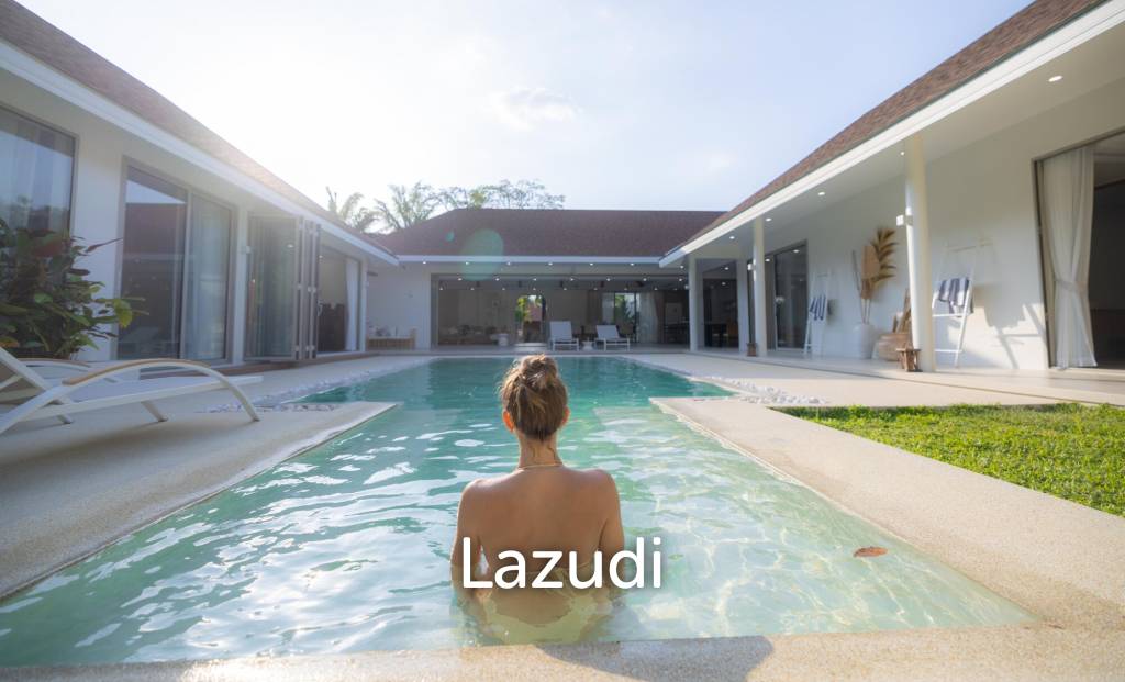 Modern 5-Bedroom Tropical Pool Villa for Sale in Cherng Talay