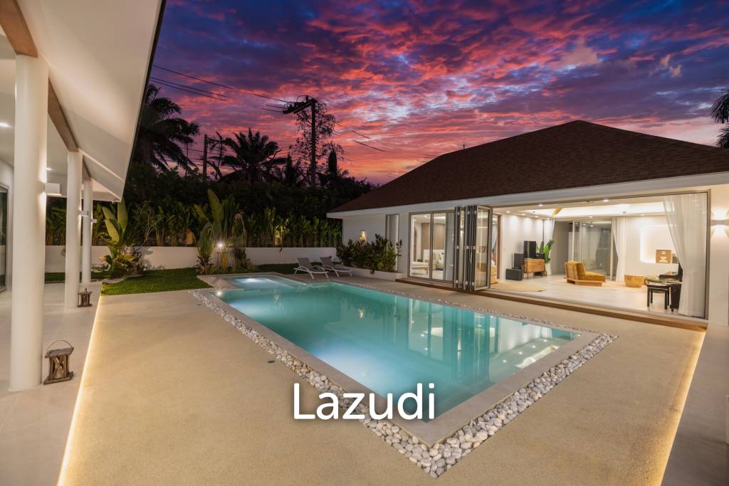 Modern 5-Bedroom Tropical Pool Villa for Sale in Cherng Talay