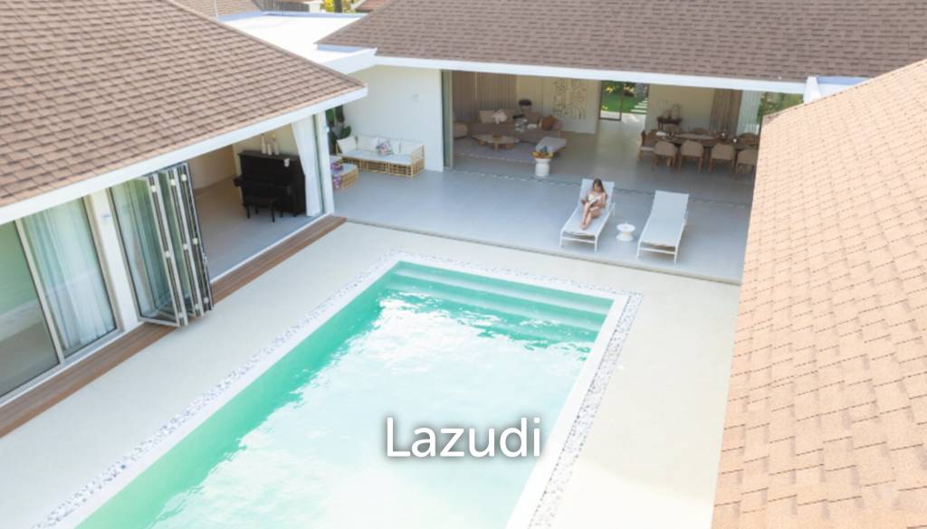 Modern 5-Bedroom Tropical Pool Villa for Sale in Cherng Talay