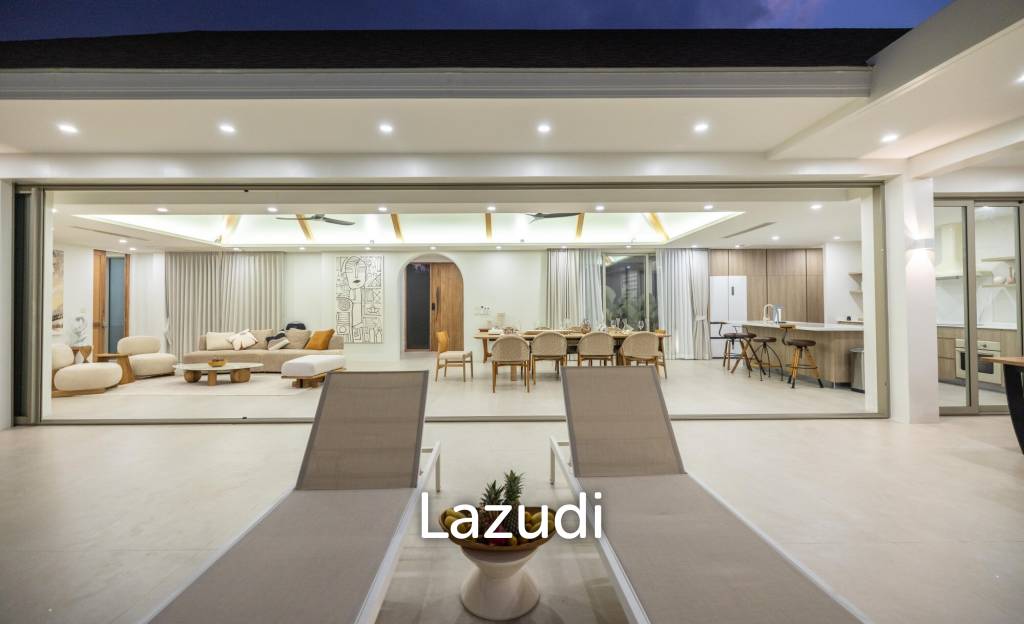 Modern 5-Bedroom Tropical Pool Villa for Sale in Cherng Talay