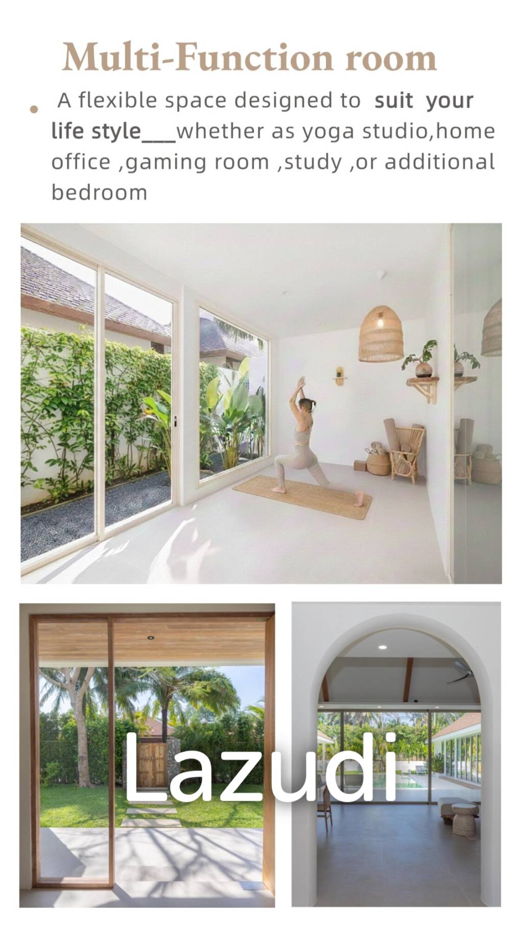Modern 5-Bedroom Tropical Pool Villa for Sale in Cherng Talay