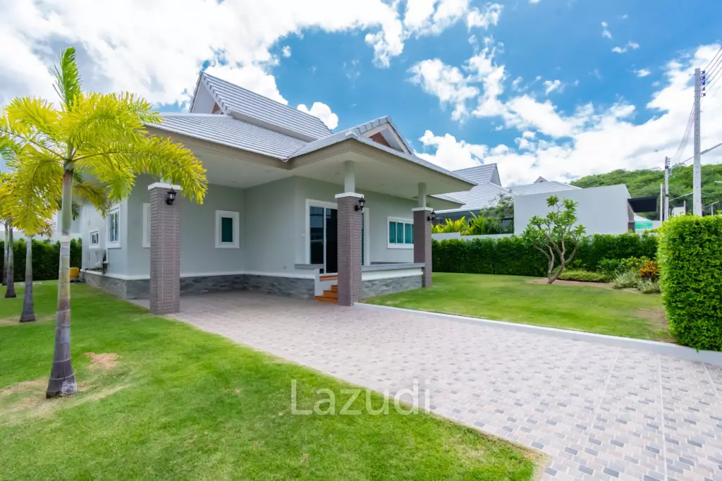 133 sqm modern 3 bedroom villa in Emerald Valley Hua Hin 3, Thap Tai- Type A