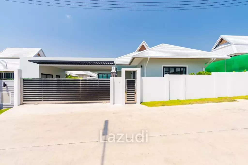 223 sqm pool villa in Emerald Valley Hua Hin 3, Thap Tai - Type C