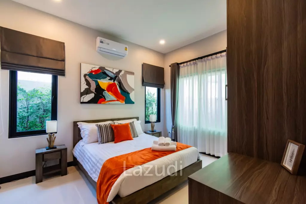 223 sqm pool villa in Emerald Valley Hua Hin 3, Thap Tai - Type C