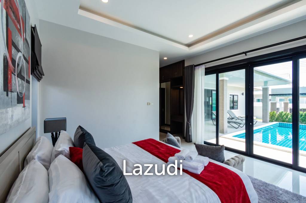 223 sqm pool villa in Emerald Valley Hua Hin 3, Thap Tai - Type C