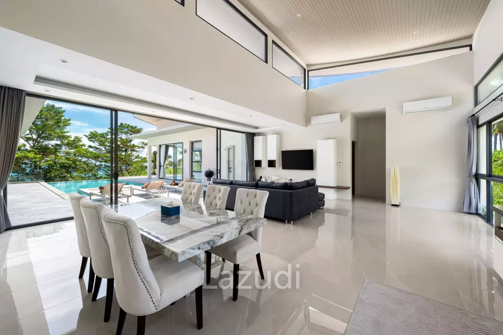 Contemporary 4-Bedroom Sea View Villa in Bang Por