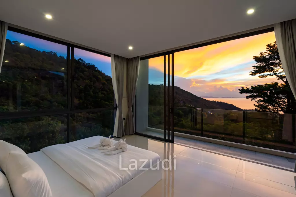 Contemporary 4-Bedroom Sea View Villa in Bang Por