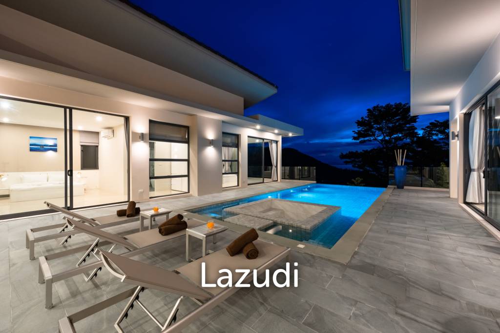 Contemporary 4-Bedroom Sea View Villa in Bang Por